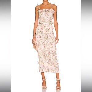 V.Chapman The Lilly Dress- Cedar Rose Pink. Size 4. Worn once for photos.